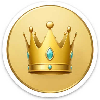 A yellow crown icon centered on a pale yellow circle, with a small ‘Pro’ tag  sticker
