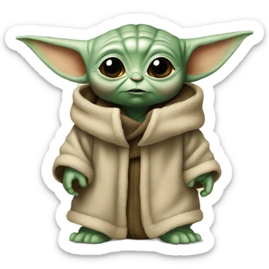 Baby Yoda sticker