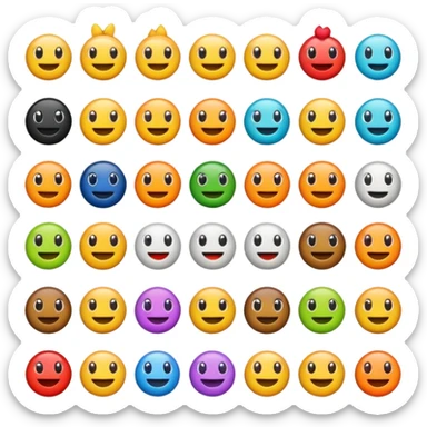 😝 mélange 👋🏼 sticker