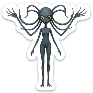 Siren head sticker