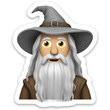 Redneck Gandalf  sticker
