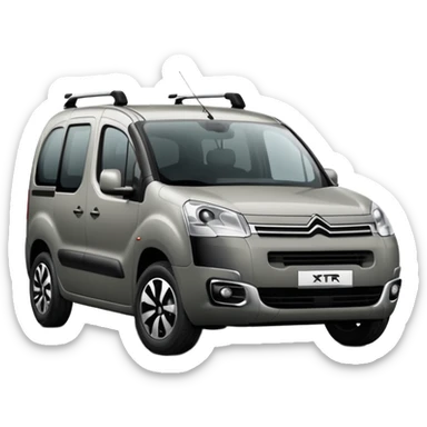  2025 xtr Ctroen Berlingo gri sticker
