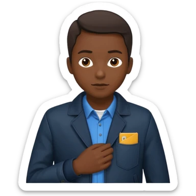 A person who steal from the pocket  sticker