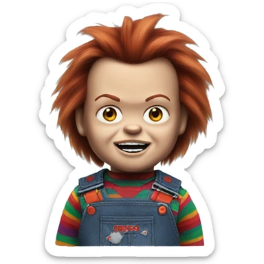 chucky the doll sticker