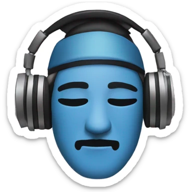 a dj logo containing the words "THE GURU" sticker