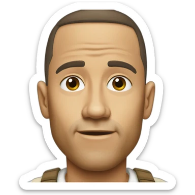 Forrest gump sticker
