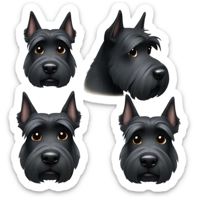 Scottish terrier sticker