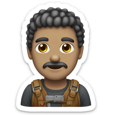 maquinaria pesada sticker