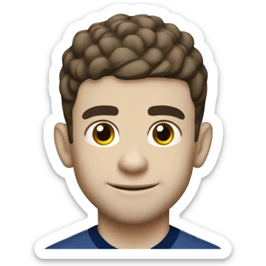 Pulisic with Manchester United shirt sticker