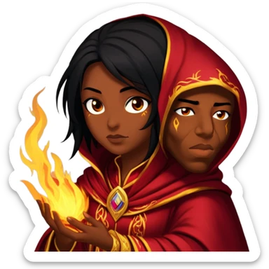 Pyromancer sticker
