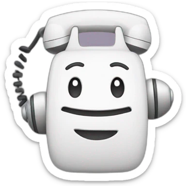 phone calling sticker