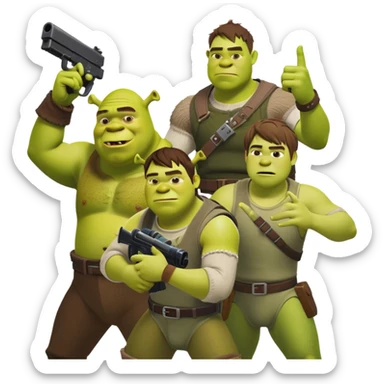 𝓒𝓪𝓷 𝔂𝓸𝓾 𝓶𝓪𝓴𝓮 𝓪 𝓮𝓶𝓸𝓰𝓮 𝔀𝓲𝓽𝓱 Shrek 𝓪𝓷𝓭 𝓢𝓽𝓮𝓿𝓮 𝓪𝓷𝓭 𝓐𝓵𝓮𝔁 𝓪𝓷𝓭 𝓯𝓸𝓻𝓽𝓷𝓲𝓰𝓱𝓽 𝓪𝓷𝓭 𝓜𝓻𝓑𝓮𝓪𝓼𝓽  sticker