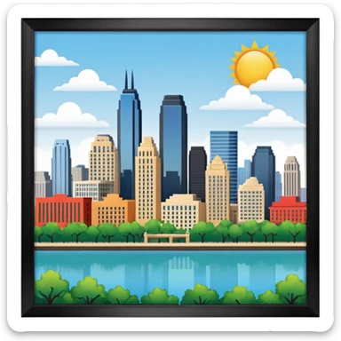 Austin Texas Location sticker