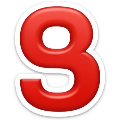 I want an image of these, numbers "999" written in red colour  sticker