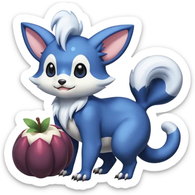 Azurill-Marill-Absol-Meowstic-Minccino-Obstagoon-fusion  sticker