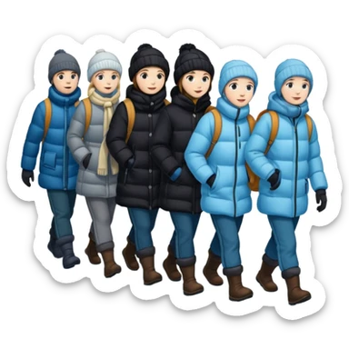 Order of the Great Siberian Ice March  sticker