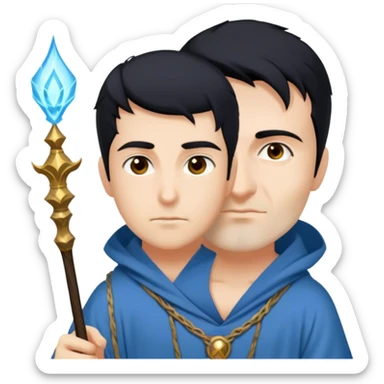 Veiled Spellcaster sticker