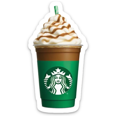 Starbucks Frappuccino sticker