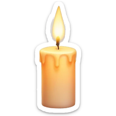candle sticker