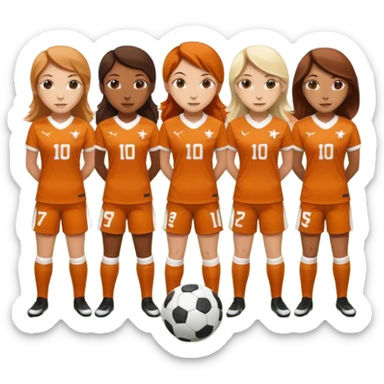 Texas women’s longhorn soccer sticker