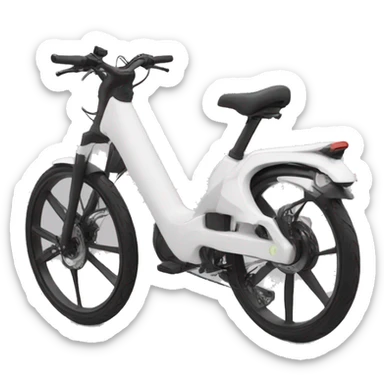 ebike launching like a rocket sticker