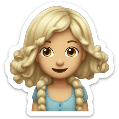 poppy from poppy playtime sticker