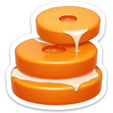 orange soap sticker