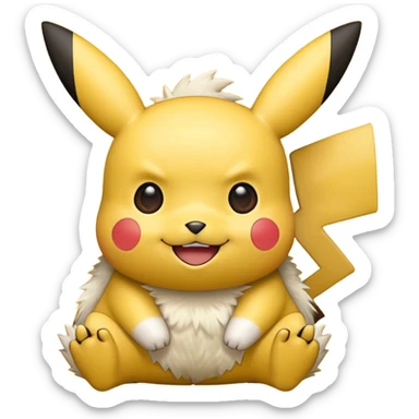Pikachu sticker
