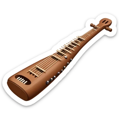Armenian duduk musical instrument sticker