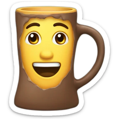 Tasse de café sticker