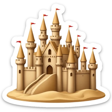 Sand Sculptures sticker