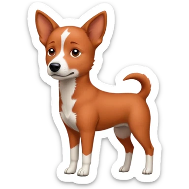 Red heeler sticker