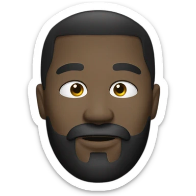 A blacke west coast gangster sticker