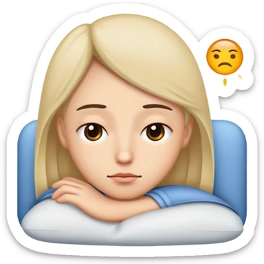 Emojis qui vient de se réveiller  sticker