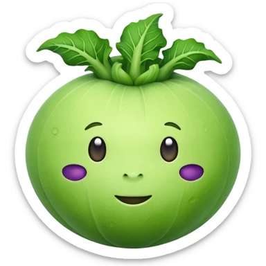 kohlerabi sticker