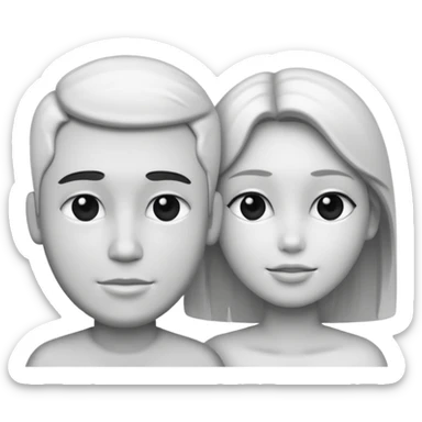 Humanos dnd estilo blanco y negro dibujo sticker