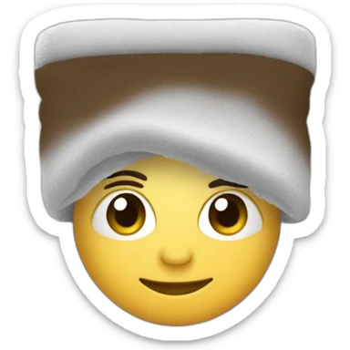 towel sweat perso n sticker