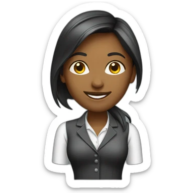 succesful-finance-girl sticker