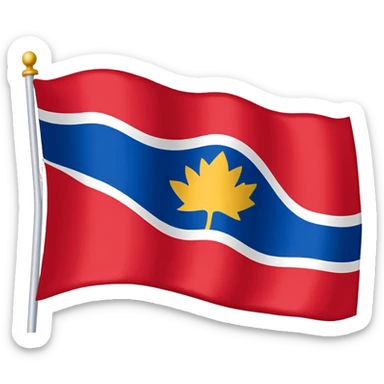 Province of Alberta flag sticker