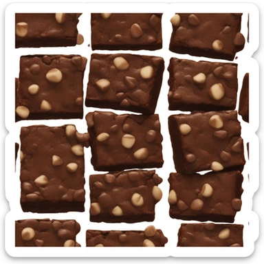 brownie sticker
