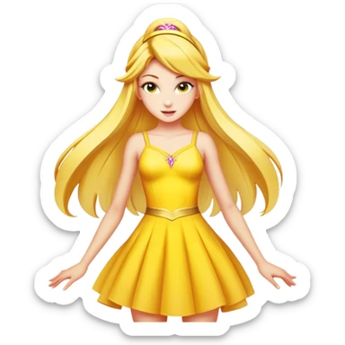 stella winx club sticker