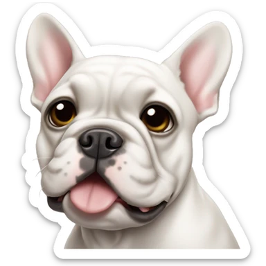 French bulldog Merle colour  sticker