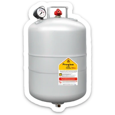 gas grill propane tank sticker