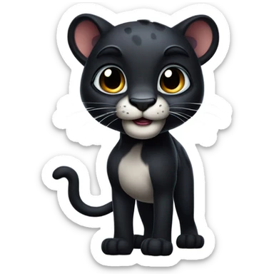 panter pi sticker