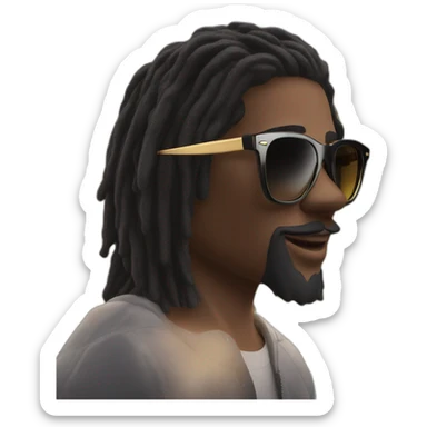 black ray ban stories wayfarer sunglasses sticker