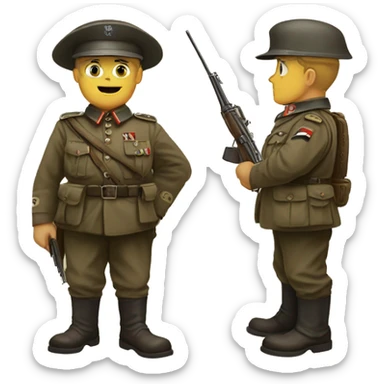 germany ww1 borders sticker