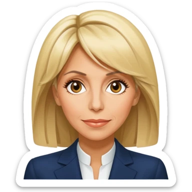 Brigitte macron sticker