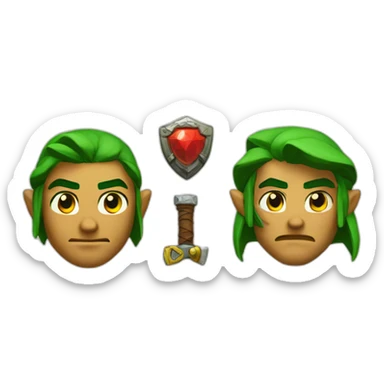The Legend of Zelda sticker