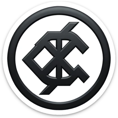 Nazi swastika sticker