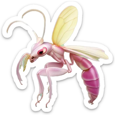orchid mantis sticker